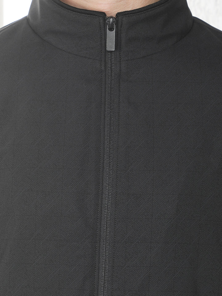 Signature Raven Black Bomber Jacket-Men Jackets-Crimsoune Club
