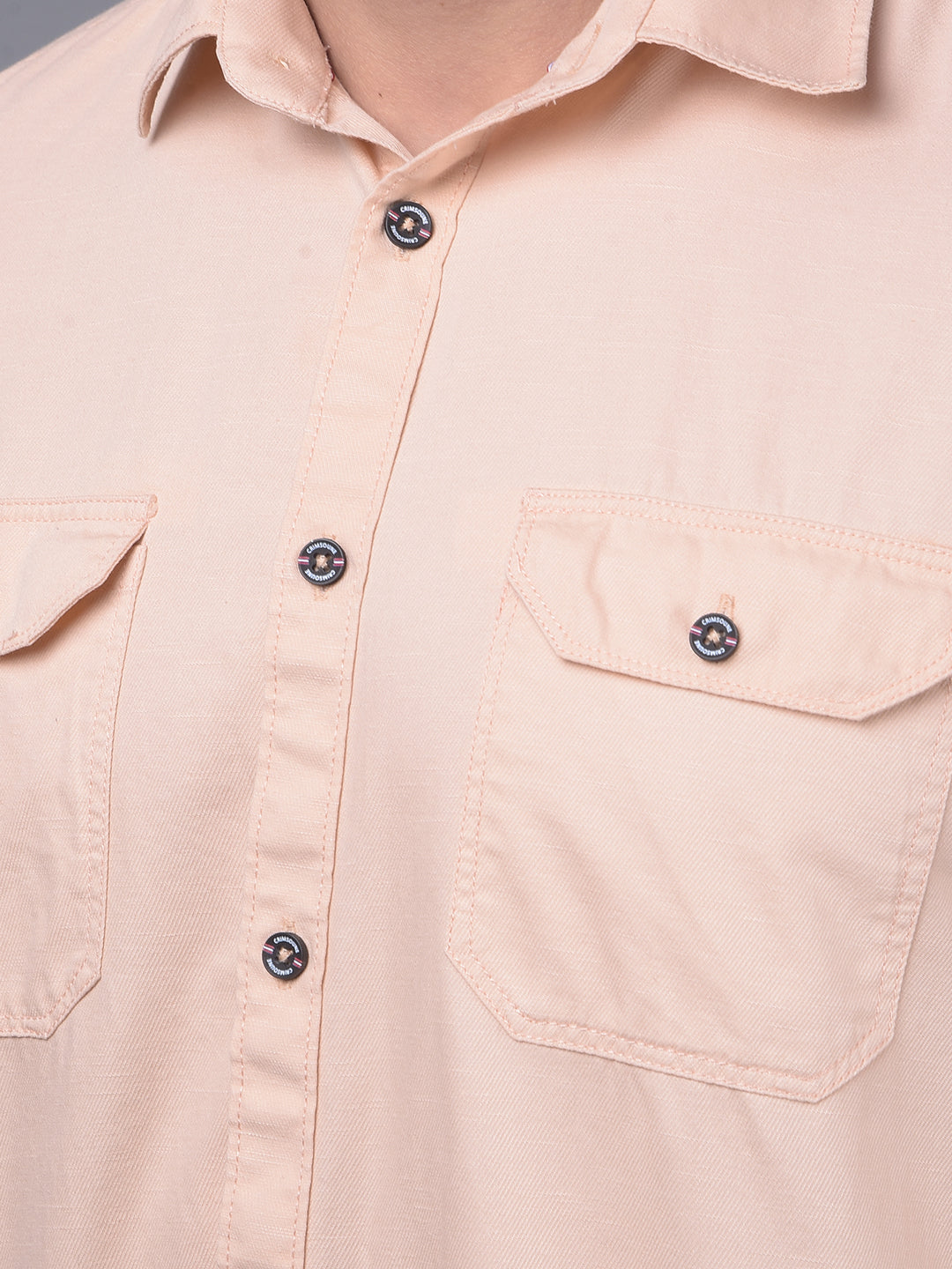 Cream Shirt-Men Shirts-Crimsoune Club