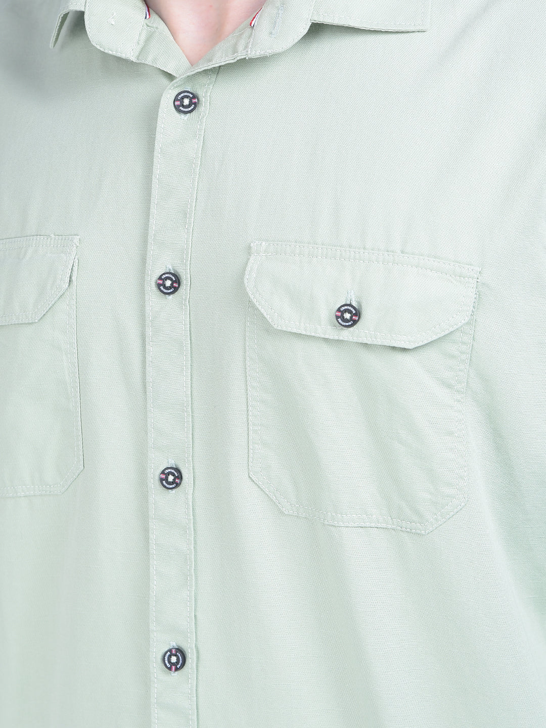 Green Shirt-Men Shirts-Crimsoune Club