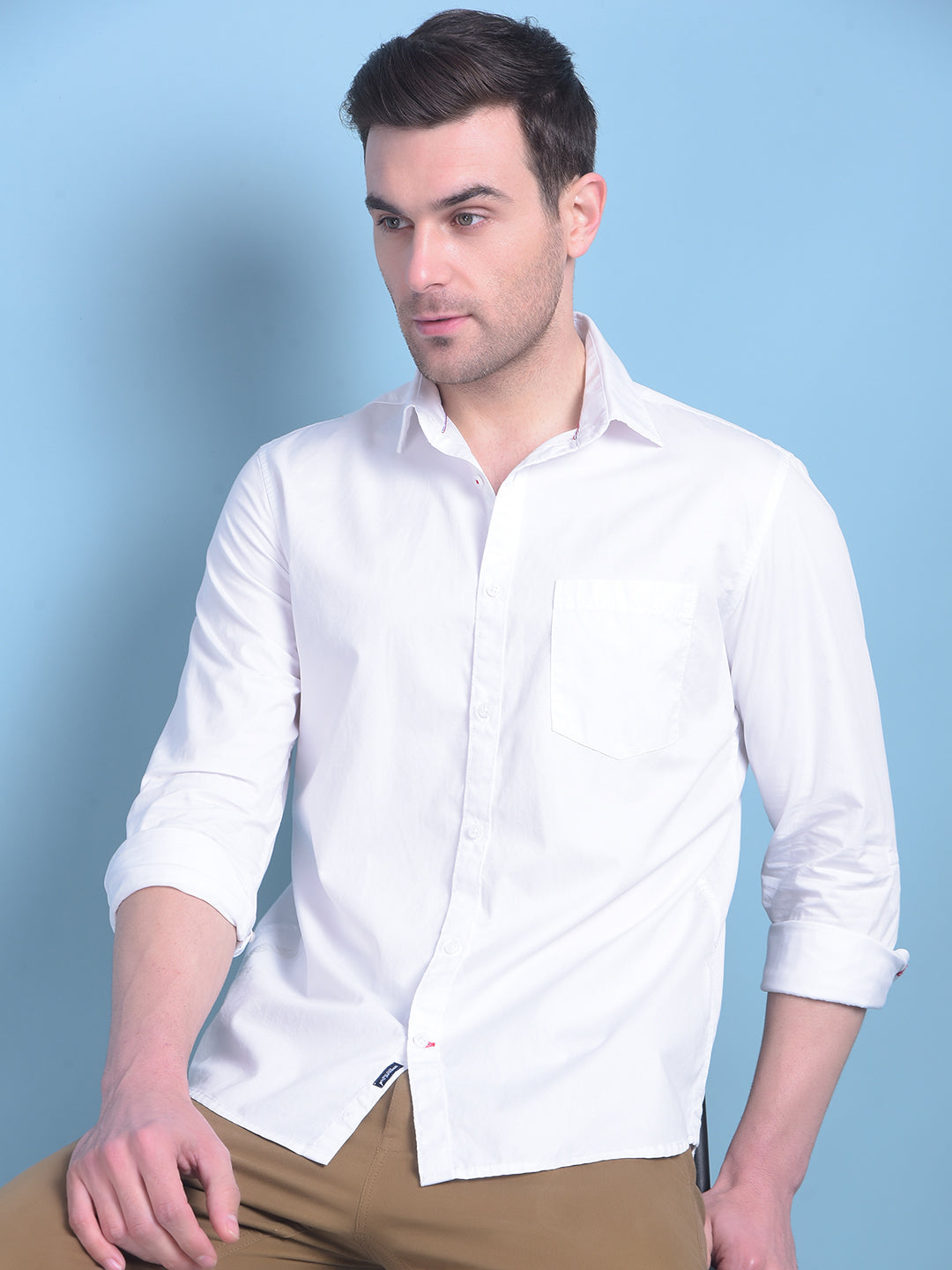 White Shirt-Men Shirts-Crimsoune Club