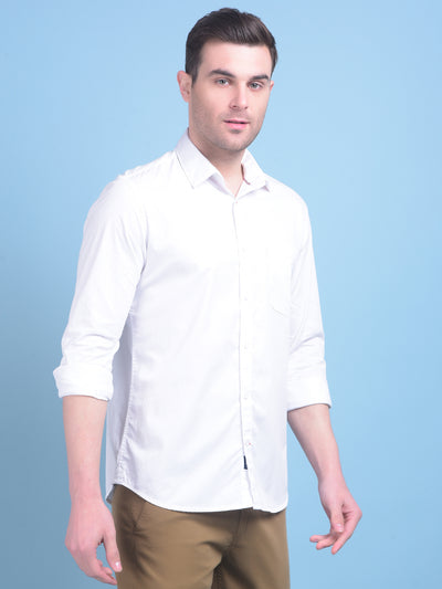 White Shirt-Men Shirts-Crimsoune Club