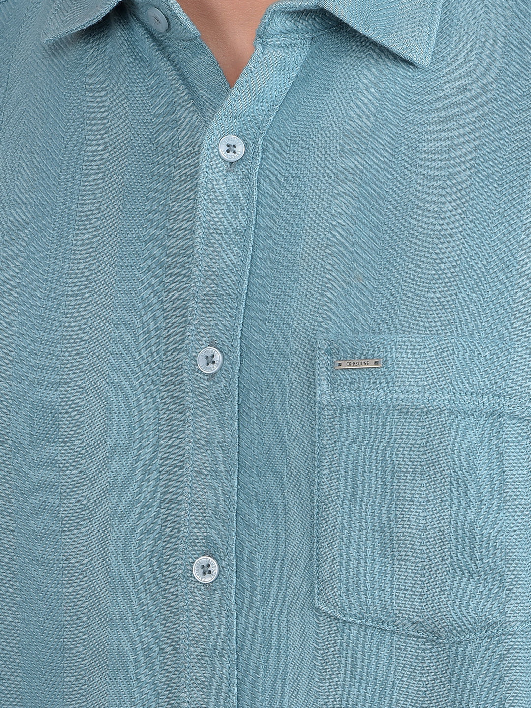 Blue Vertical Stripes Shirt-Men Shirts-Crimsoune Club