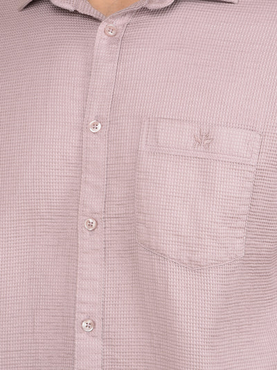 Purple 100% Cotton Shirt-Men Shirts-Crimsoune Club