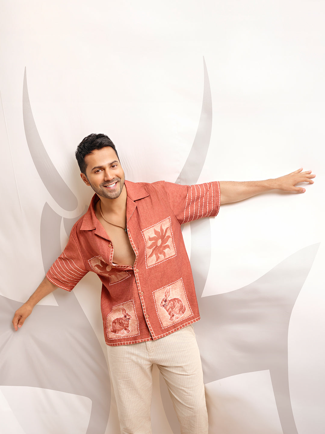 Maroon Printed Resort-Collar Shirt-Men Shirts-Crimsoune Club