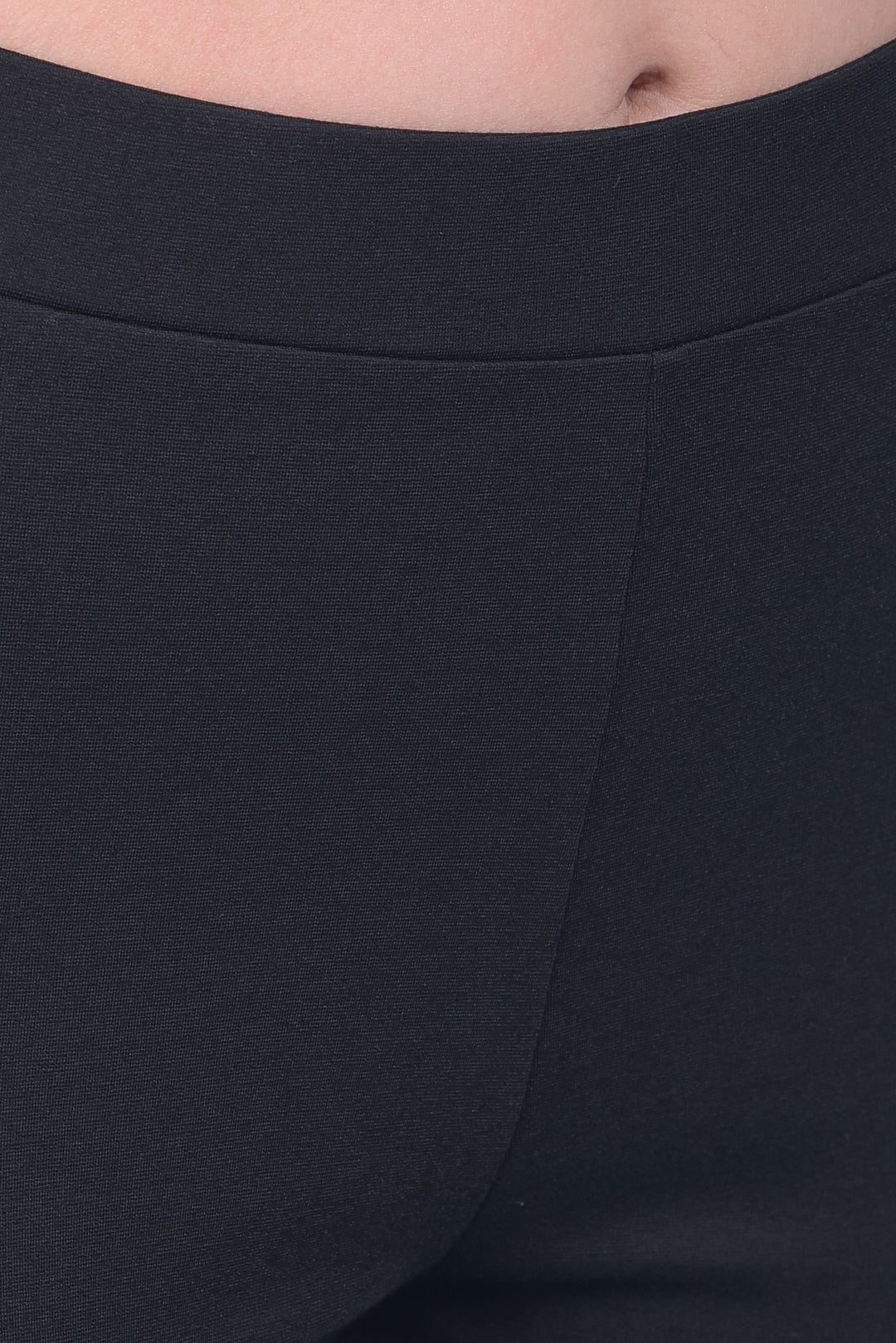 Black Skinny Treggings-Women Treggings-Crimsoune Club