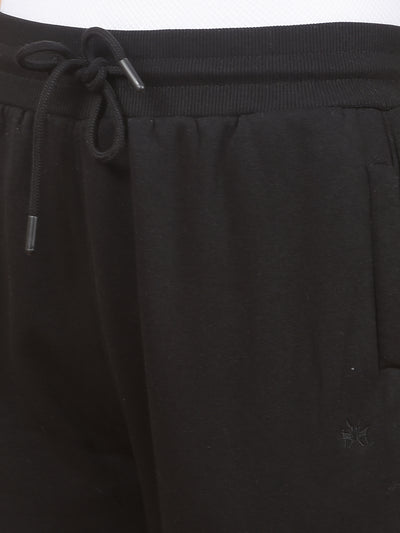 Black Joggers-Women Joggers-Crimsoune Club
