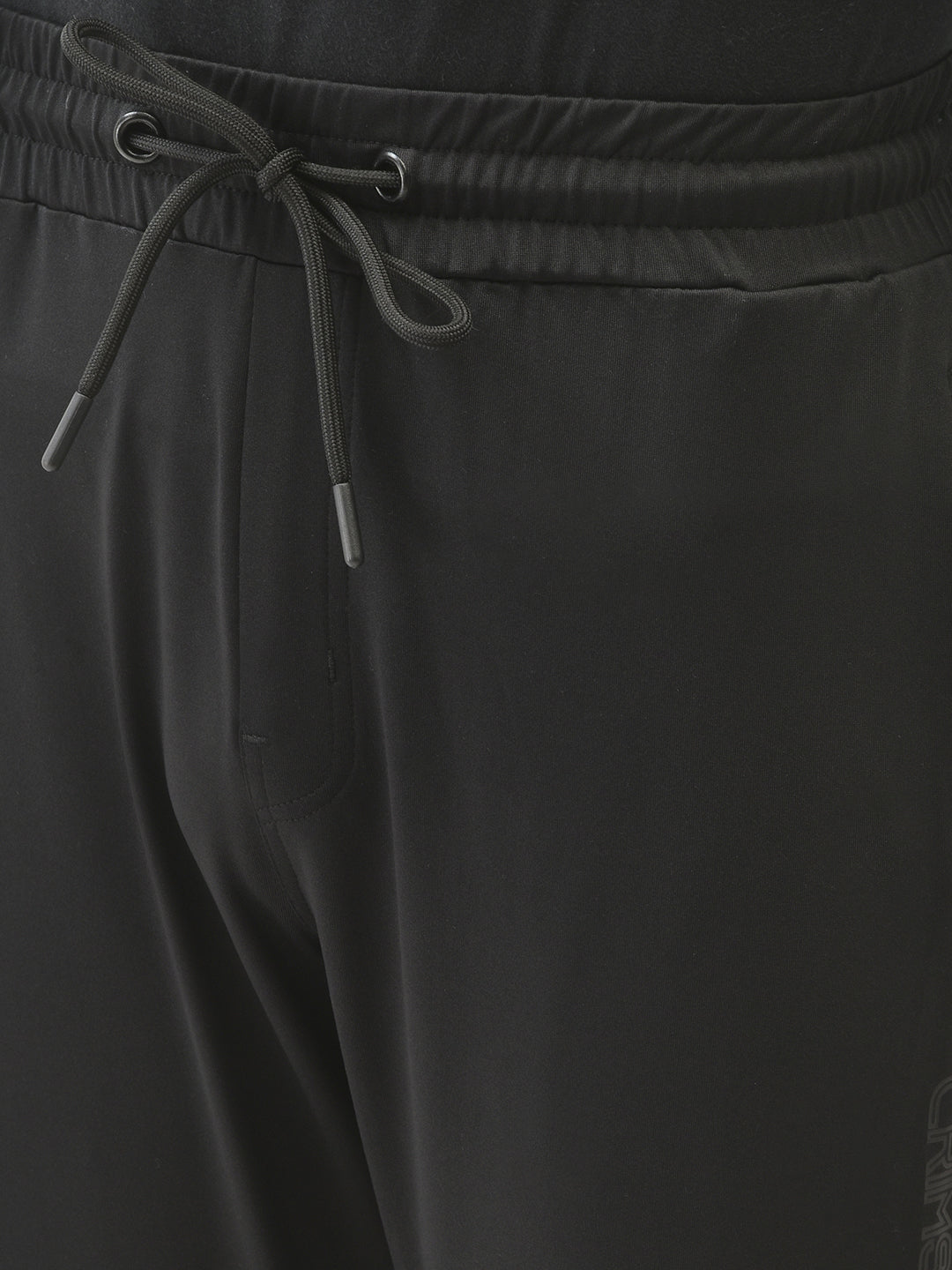 Black Track Pants-Men Track Pants-Crimsoune Club