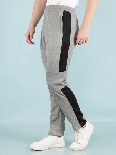 Grey Trackpants-Men Trackpants-Crimsoune Club