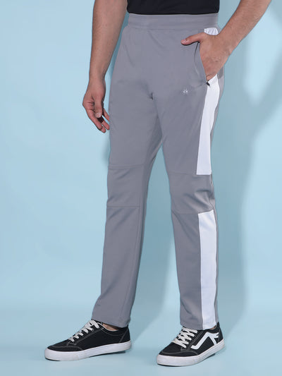 Grey Trackpants-Men Trackpants-Crimsoune Club