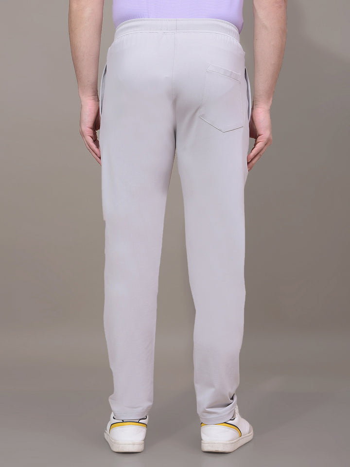 Grey Track Pants-Men Track Pants-Crimsoune Club