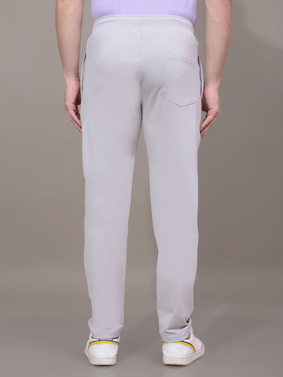 Grey Track Pants-Men Track Pants-Crimsoune Club
