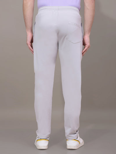 Grey Track Pants-Men Track Pants-Crimsoune Club