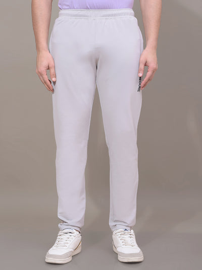 Grey Track Pants-Men Track Pants-Crimsoune Club