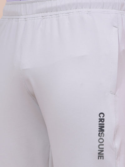 Grey Track Pants-Men Track Pants-Crimsoune Club