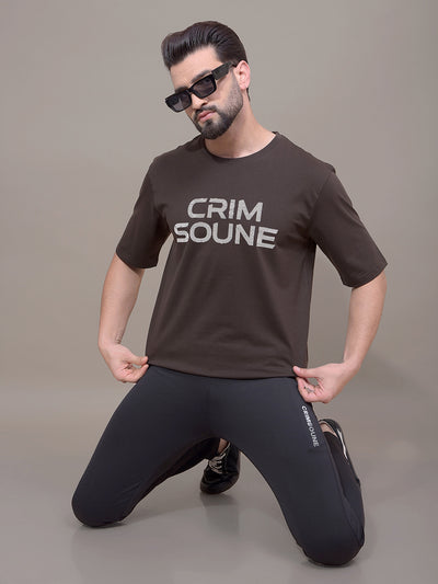 Black Track Pants-Men Track Pants-Crimsoune Club