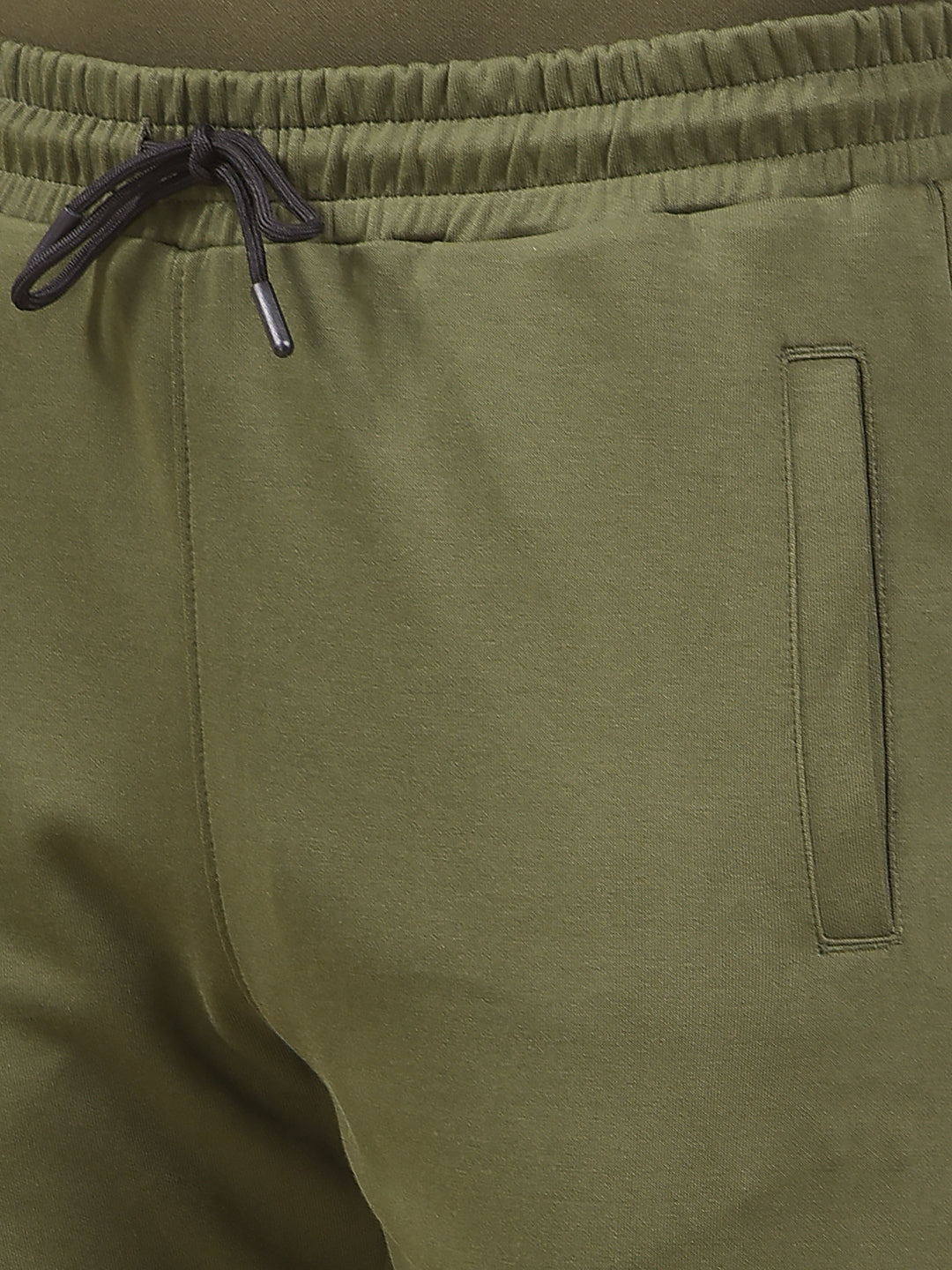 Olive Cotton Trackpants-Men Trackpants-Crimsoune Club