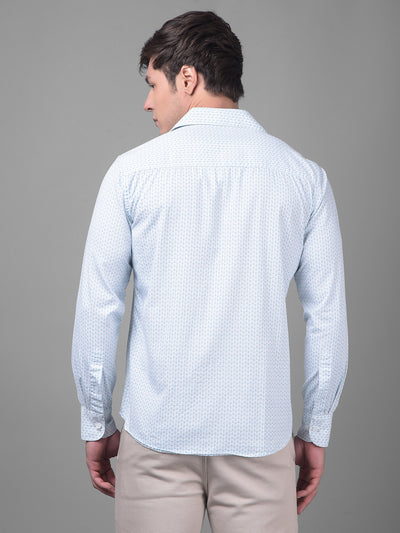 Blue Shirt-Men Shirts-Crimsoune Club