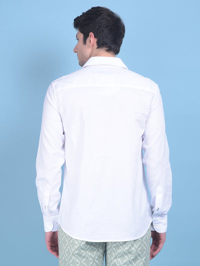 White Shirt-Men Shirts-Crimsoune Club