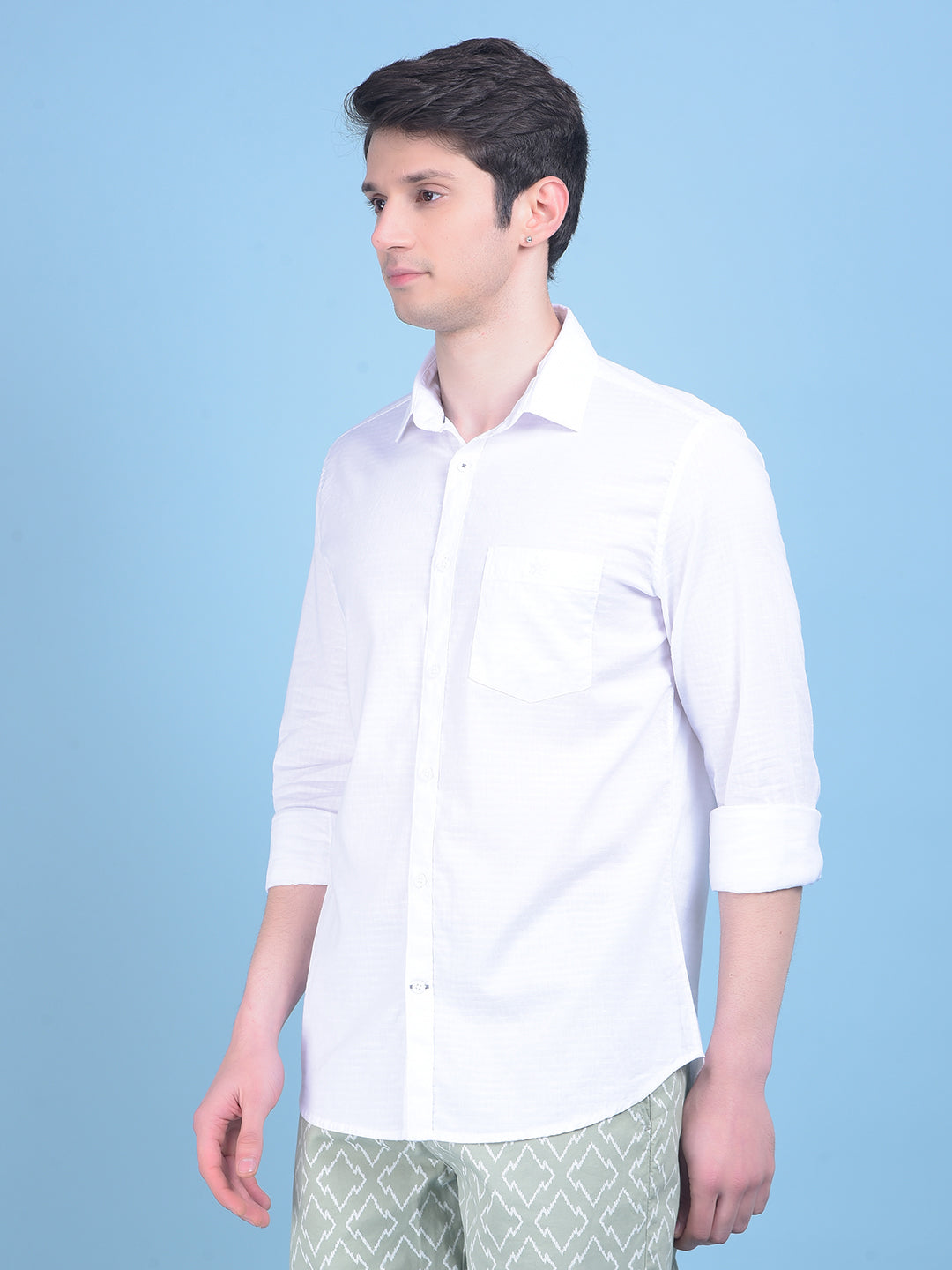 White Shirt-Men Shirts-Crimsoune Club