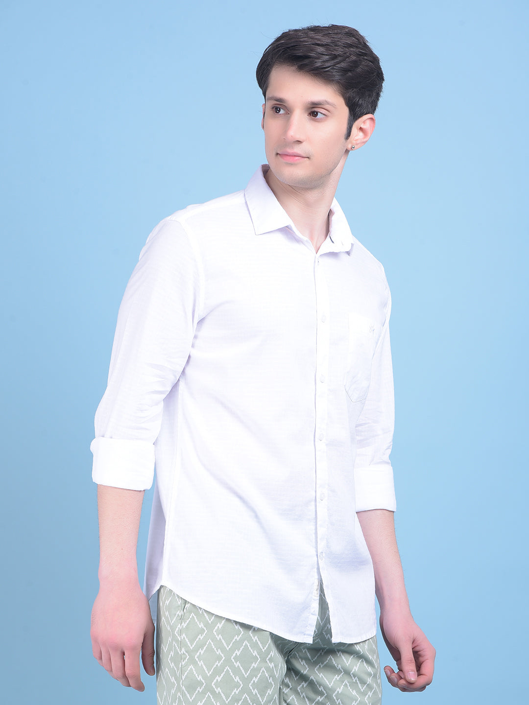 White Shirt-Men Shirts-Crimsoune Club