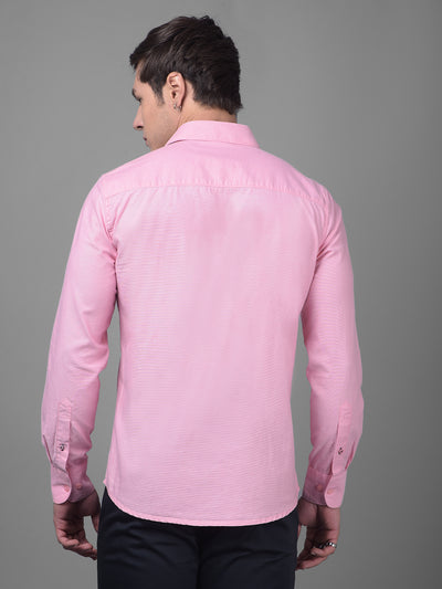 Pink Shirt-Men Shirts-Crimsoune Club