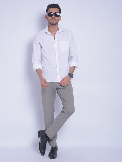 White Printed Shirt-Men Shirts-Crimsoune Club
