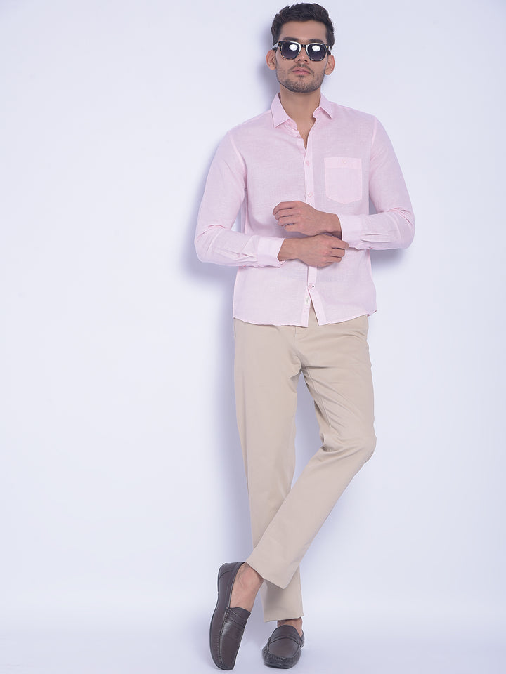 Pink Shirt-Men Shirts-Crimsoune Club