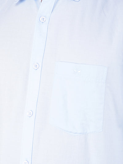 Blue Shirt-Men Shirts-Crimsoune Club