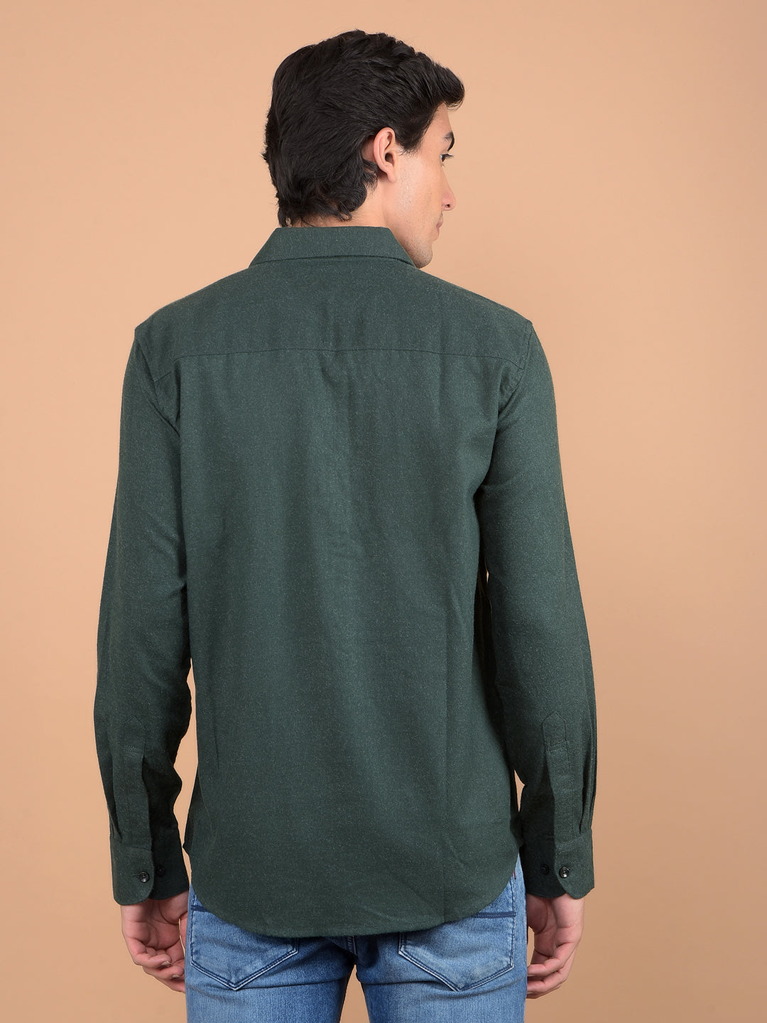 Green Shirt-Men Shirts-Crimsoune Club