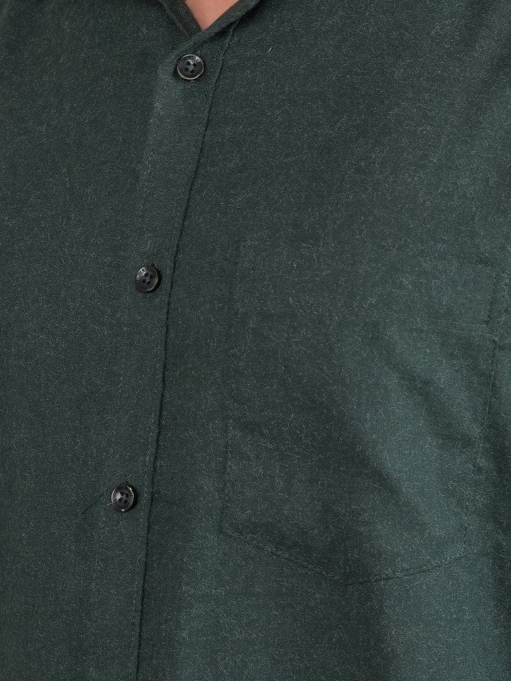 Green Shirt-Men Shirts-Crimsoune Club