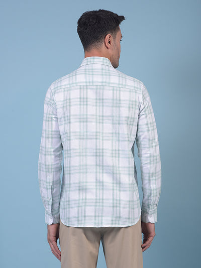 Grey Checked Shirt-Men Shirts-Crimsoune Club