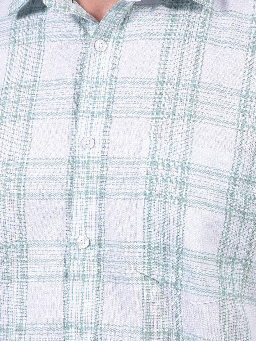 Grey Checked Shirt-Men Shirts-Crimsoune Club