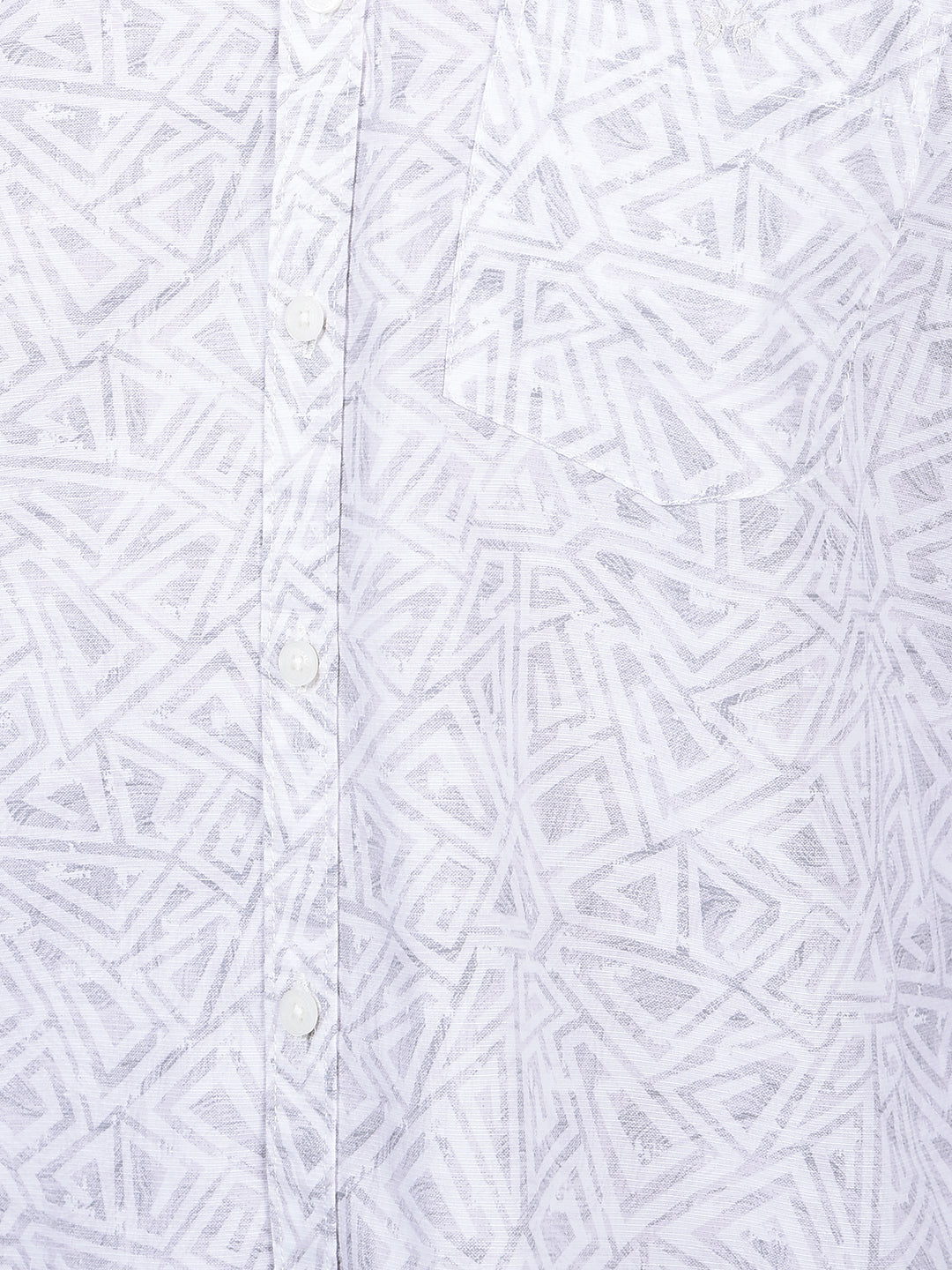 Grey Printed Shirt-Men Shirts-Crimsoune Club