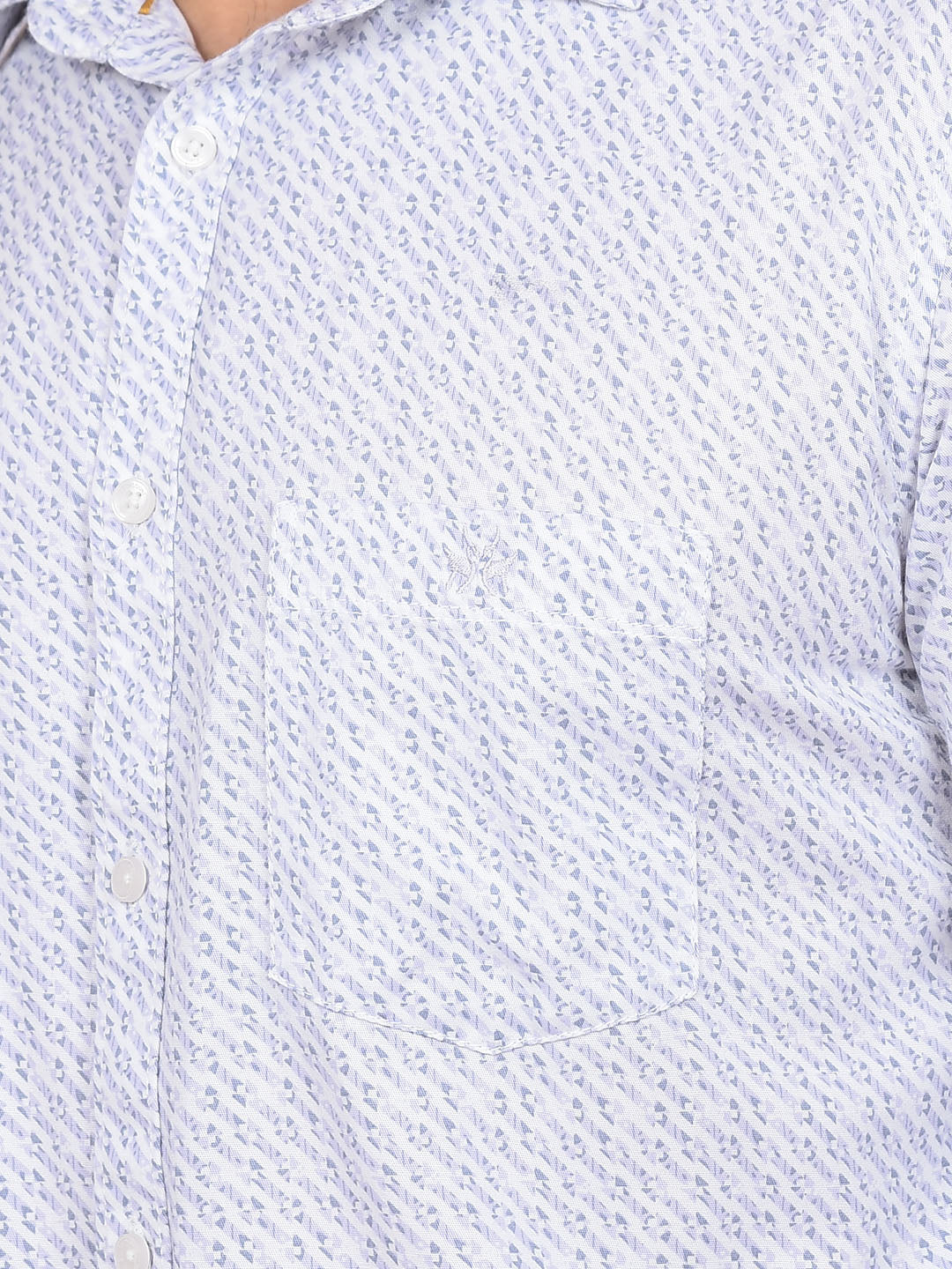 Purple Printed Shirt-Men Shirts-Crimsoune Club