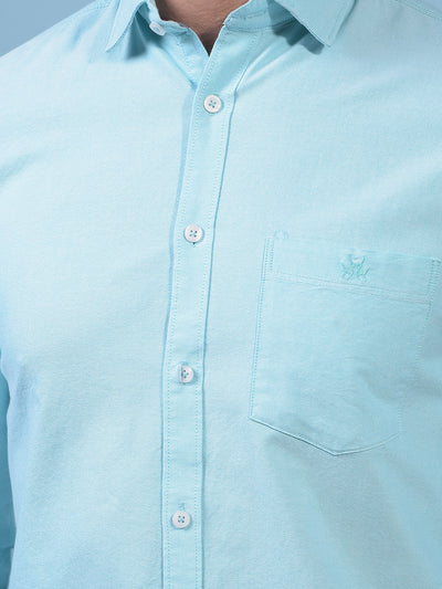 Men's Green Shirt-Men Shirts-Crimsoune Club