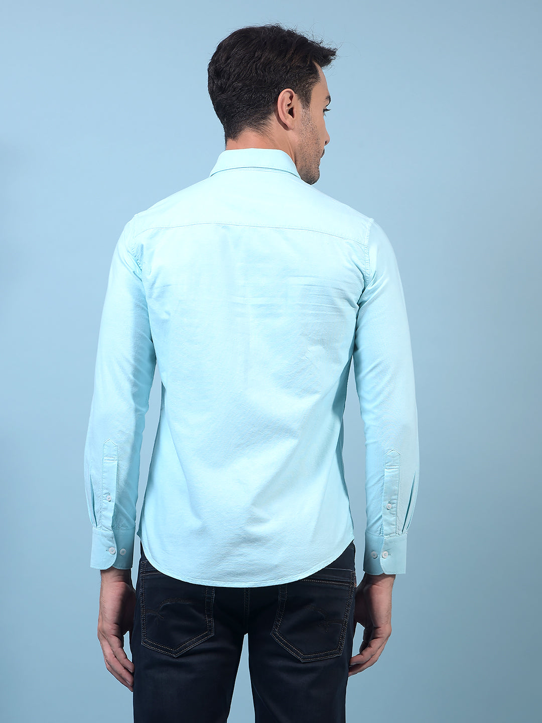 Men's Green Shirt-Men Shirts-Crimsoune Club