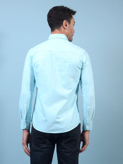 Men's Green Shirt-Men Shirts-Crimsoune Club