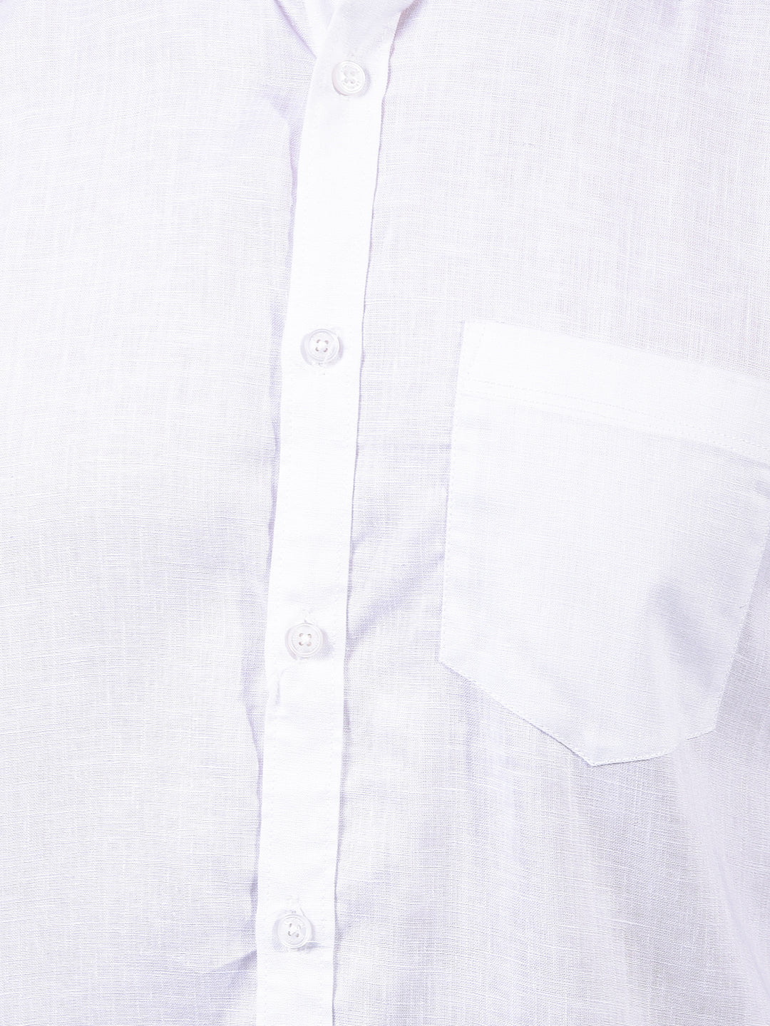 White Linen Shirt-Men Shirts-Crimsoune Club