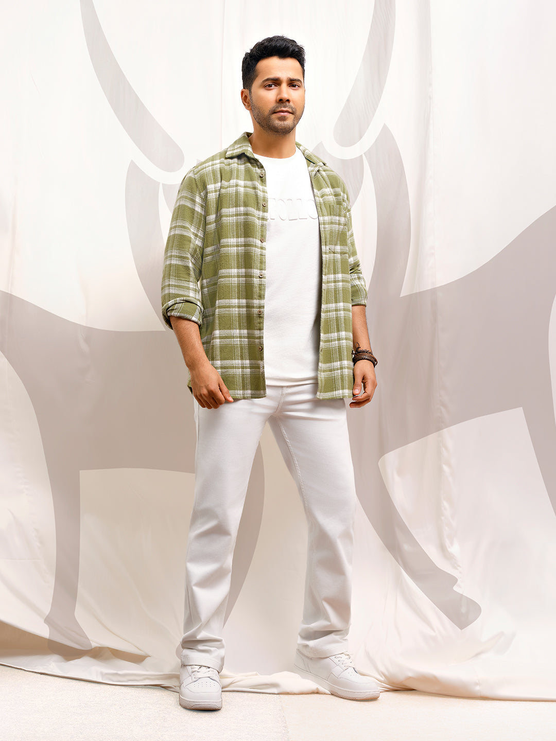Pure White Straight Crisp Jeans-Men Jeans-Crimsoune Club