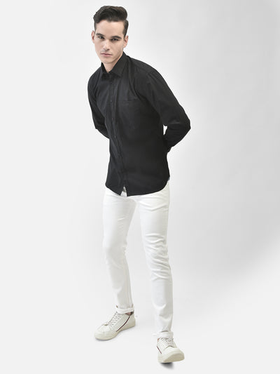 Black Shirt-Men Shirts-Crimsoune Club