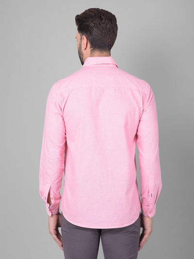 Pink Shirt-Men Shirts-Crimsoune Club