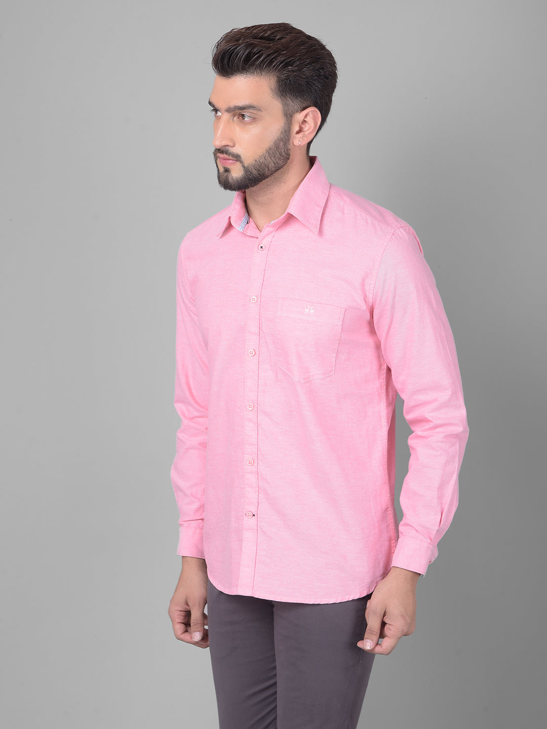 Pink Shirt-Men Shirts-Crimsoune Club