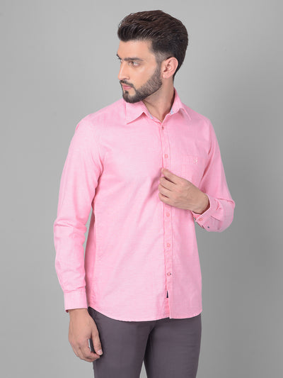 Pink Shirt-Men Shirts-Crimsoune Club