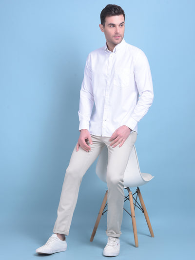 White Shirt-Men Shirts-Crimsoune Club