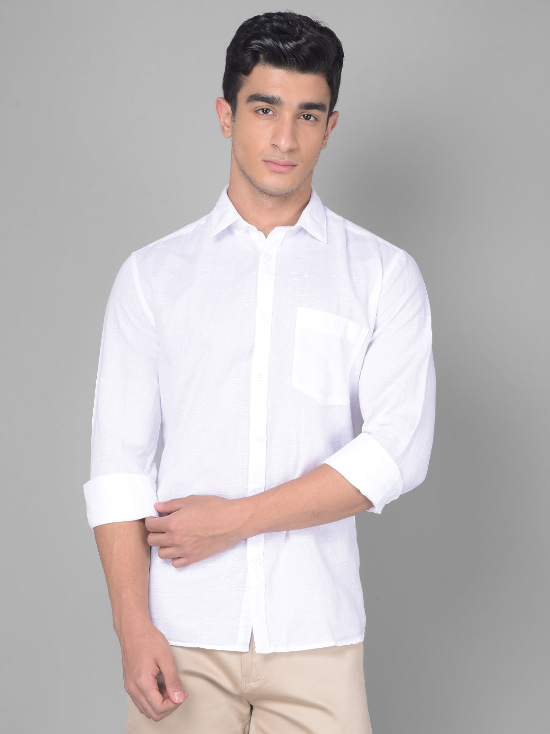 White Shirt-Men Shirts-Crimsoune Club