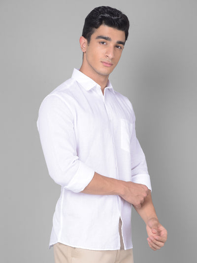 White Shirt-Men Shirts-Crimsoune Club