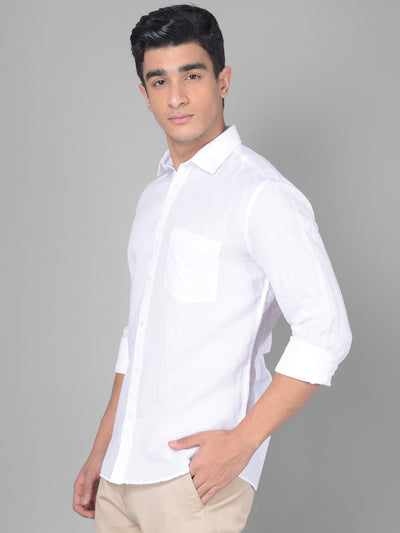 White Shirt-Men Shirts-Crimsoune Club