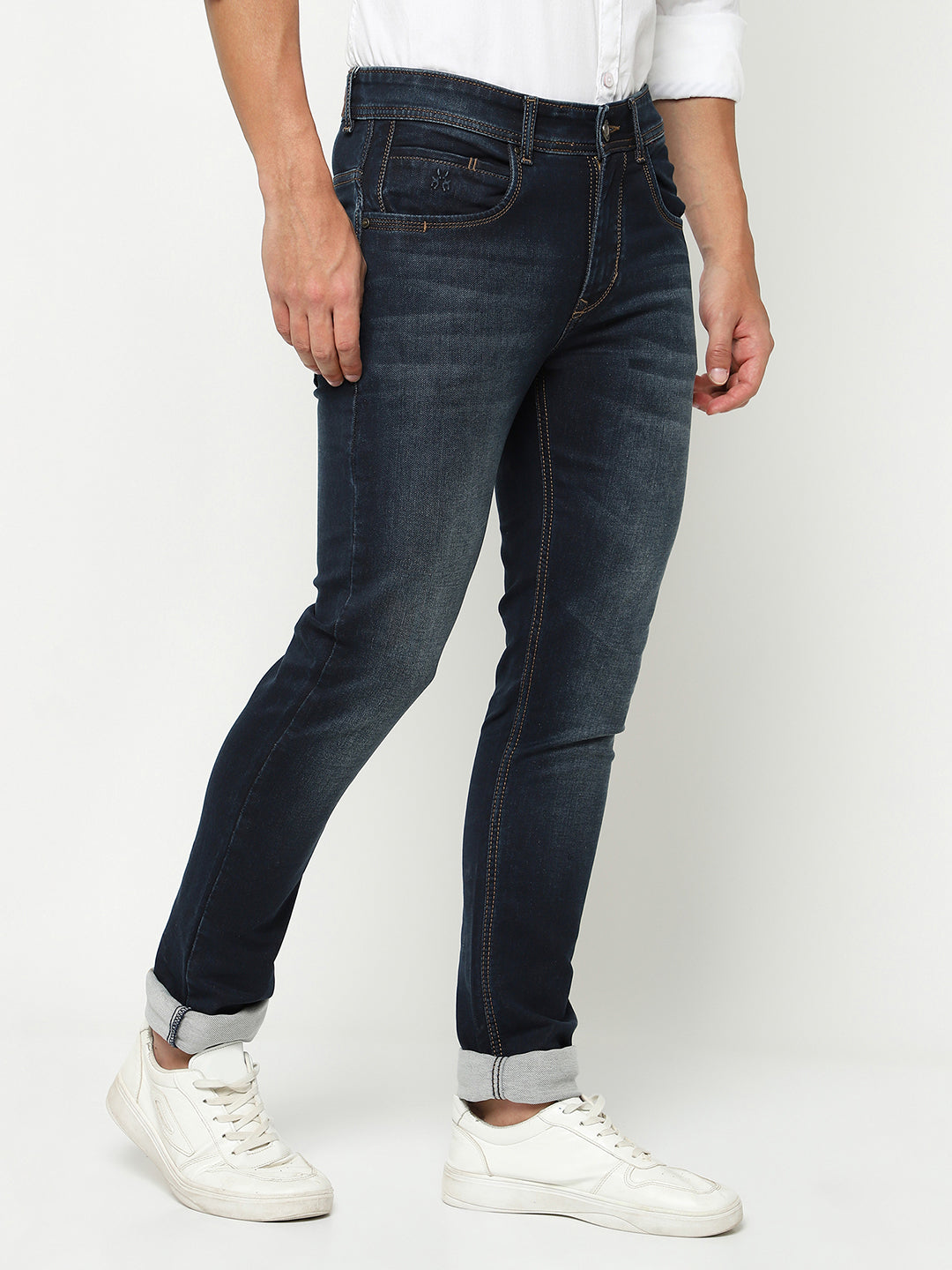 Black Denim Jeans-Men Jeans-Crimsoune Club