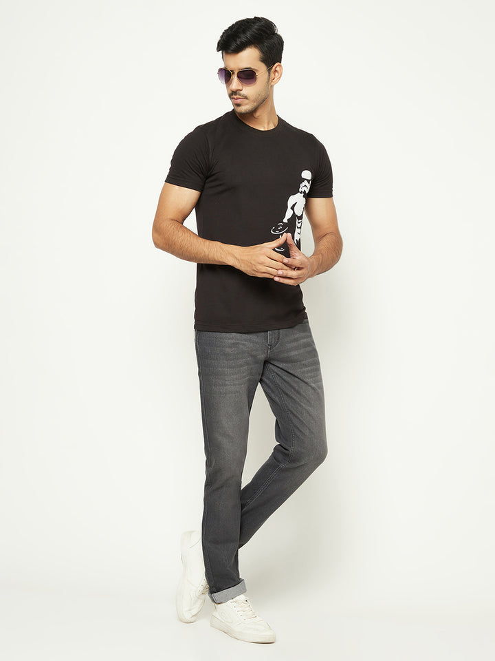 Sophisticated Grey Denim Jeans-Men Jeans-Crimsoune Club