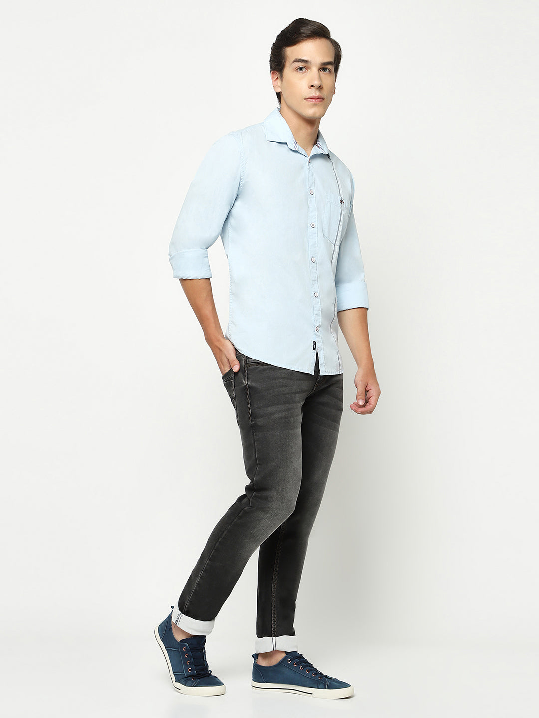 Black Denim Jeans-Men Jeans-Crimsoune Club